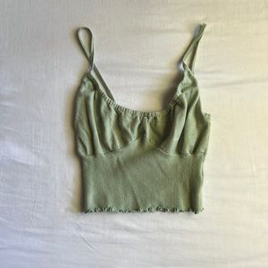 Pacsun Green Tank Top